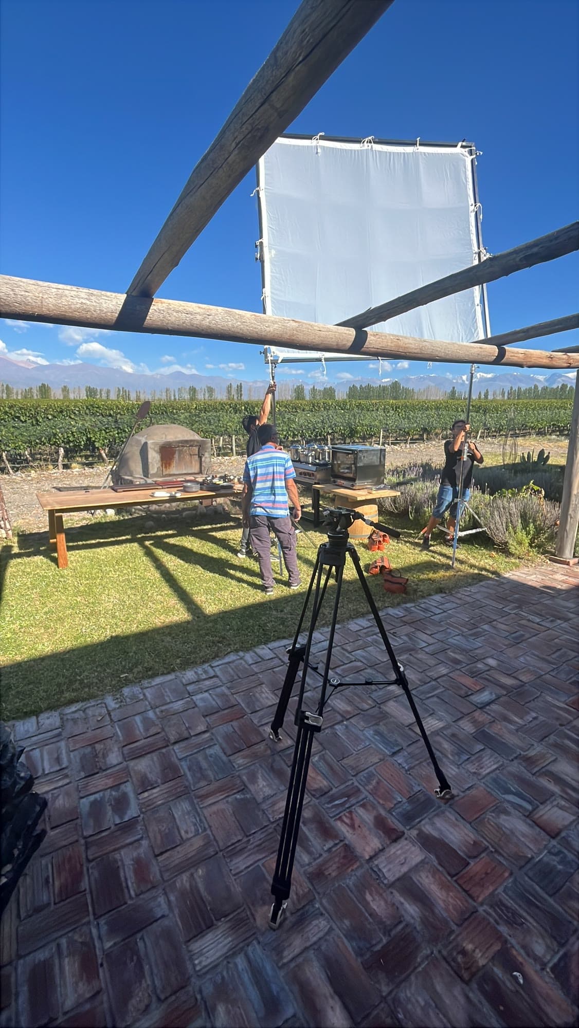 Finca Las Divas — backstage