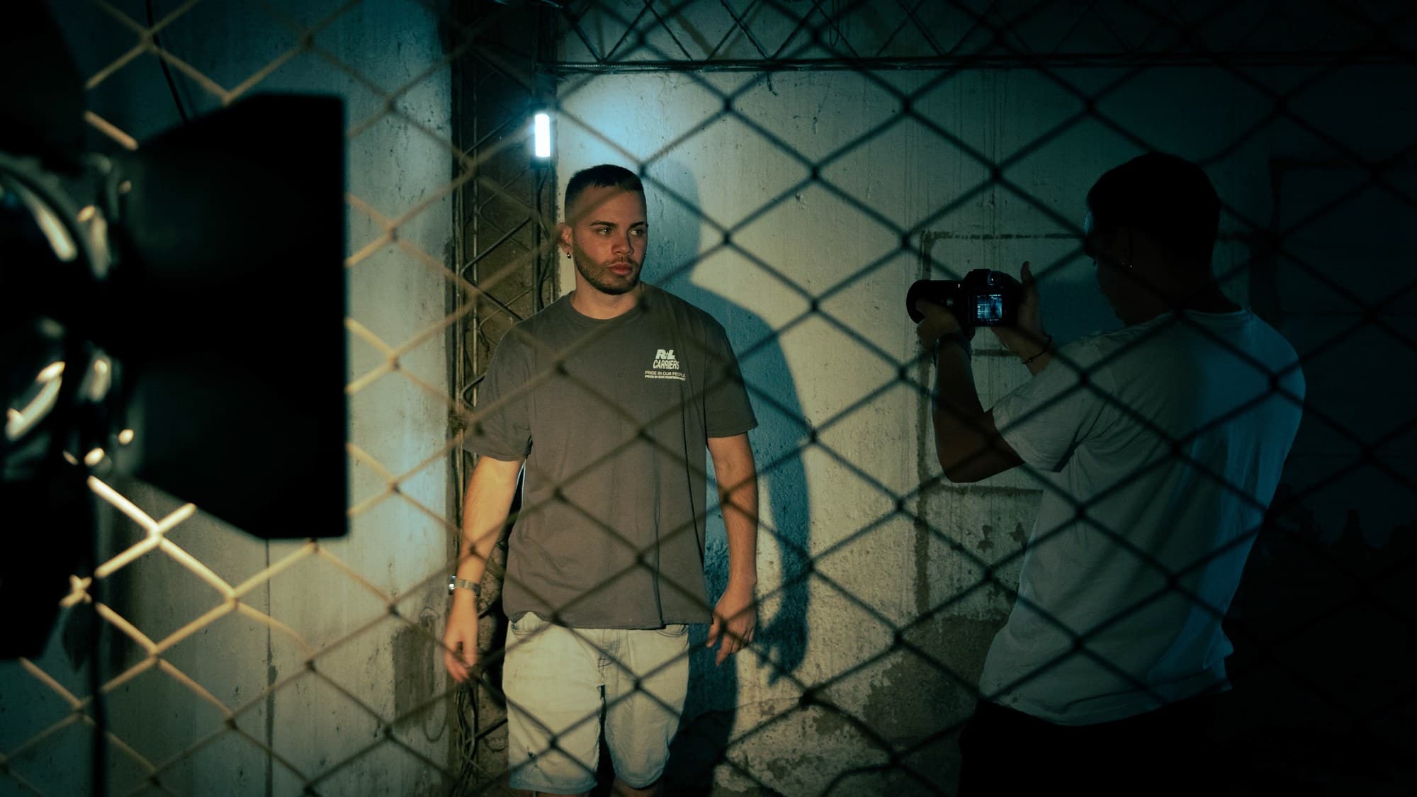 Harder — backstage