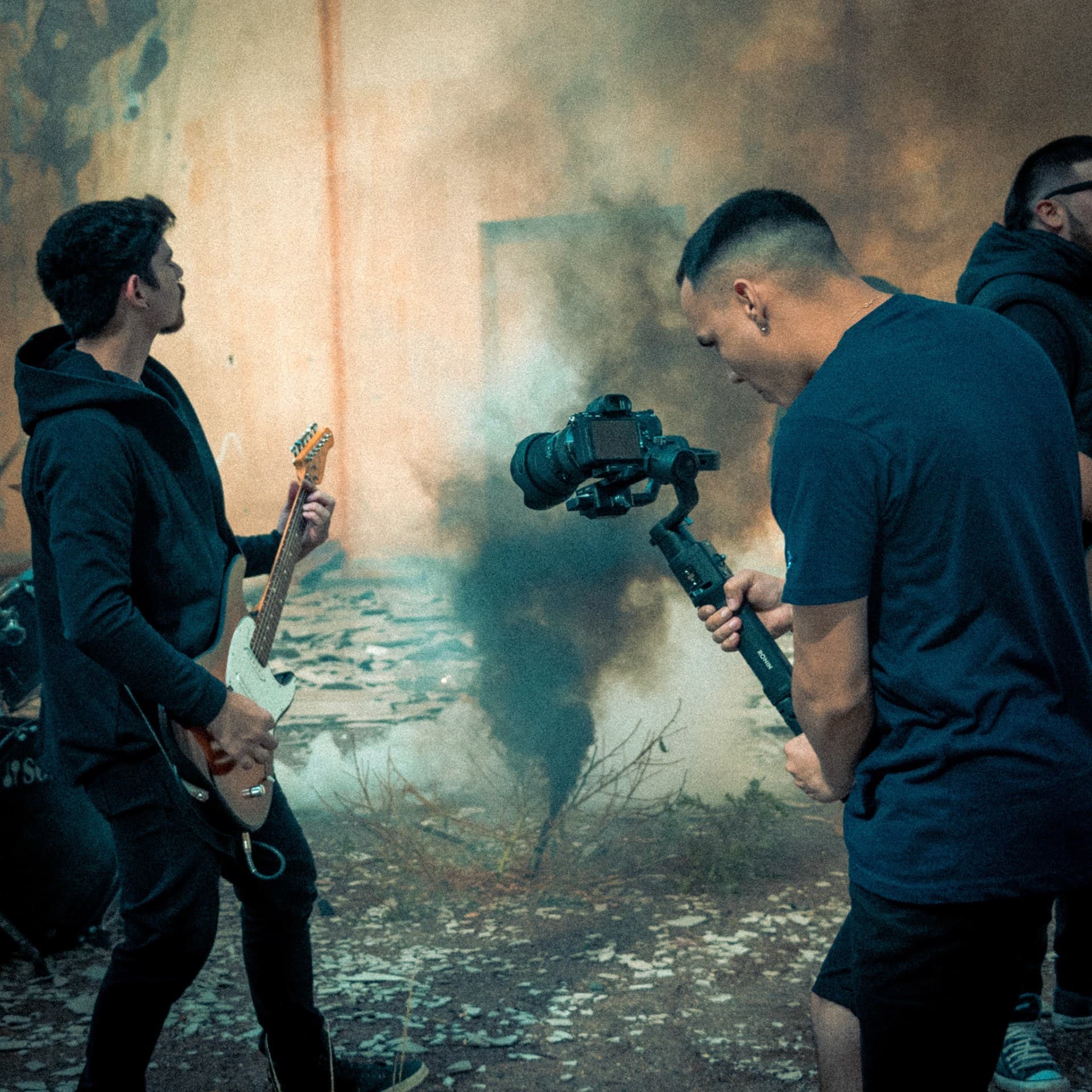 Lacrimogeno — backstage